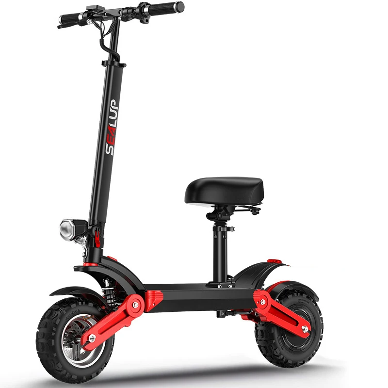 12 дюймовый Электрический скутер 48V500W E-SCOOTER раза стволовых диапазон 120-150 км легкий