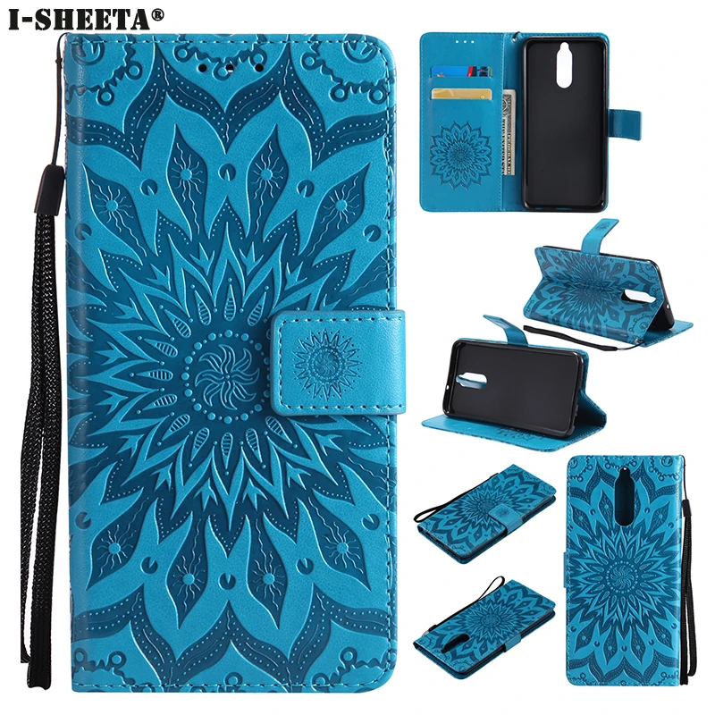 

360 Magnetic Full Protection Stand Wallet Cover For Huawei Mate 10 20 Lite 3D Leather Sunflower Flip Case For Huawei 20 10 Pro X