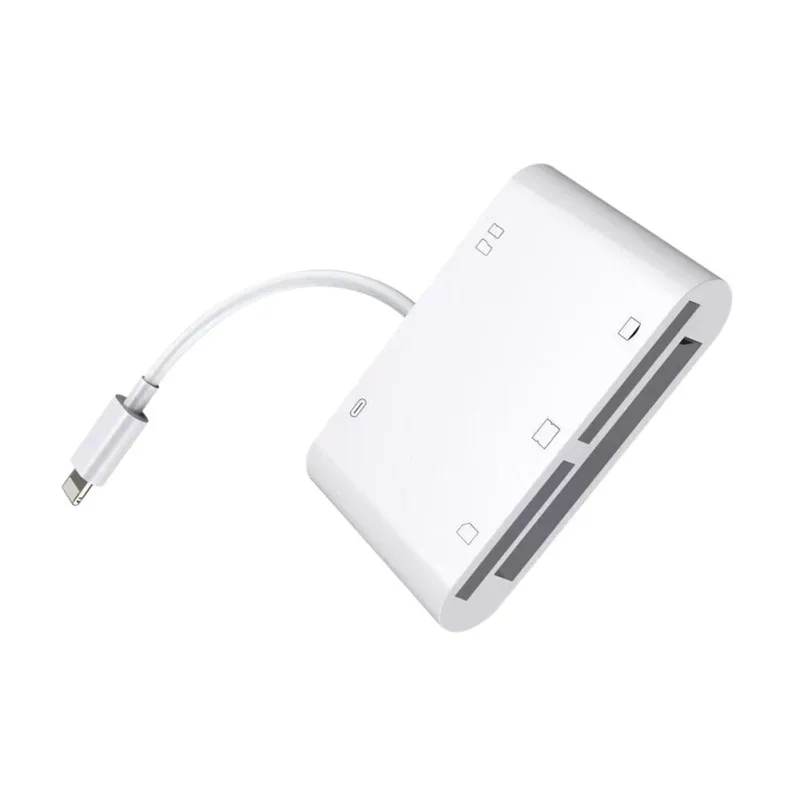 5 in 1 Card Readers Digital Camera Kit Compatible OTG Data Cable CF XD M2 SD 3