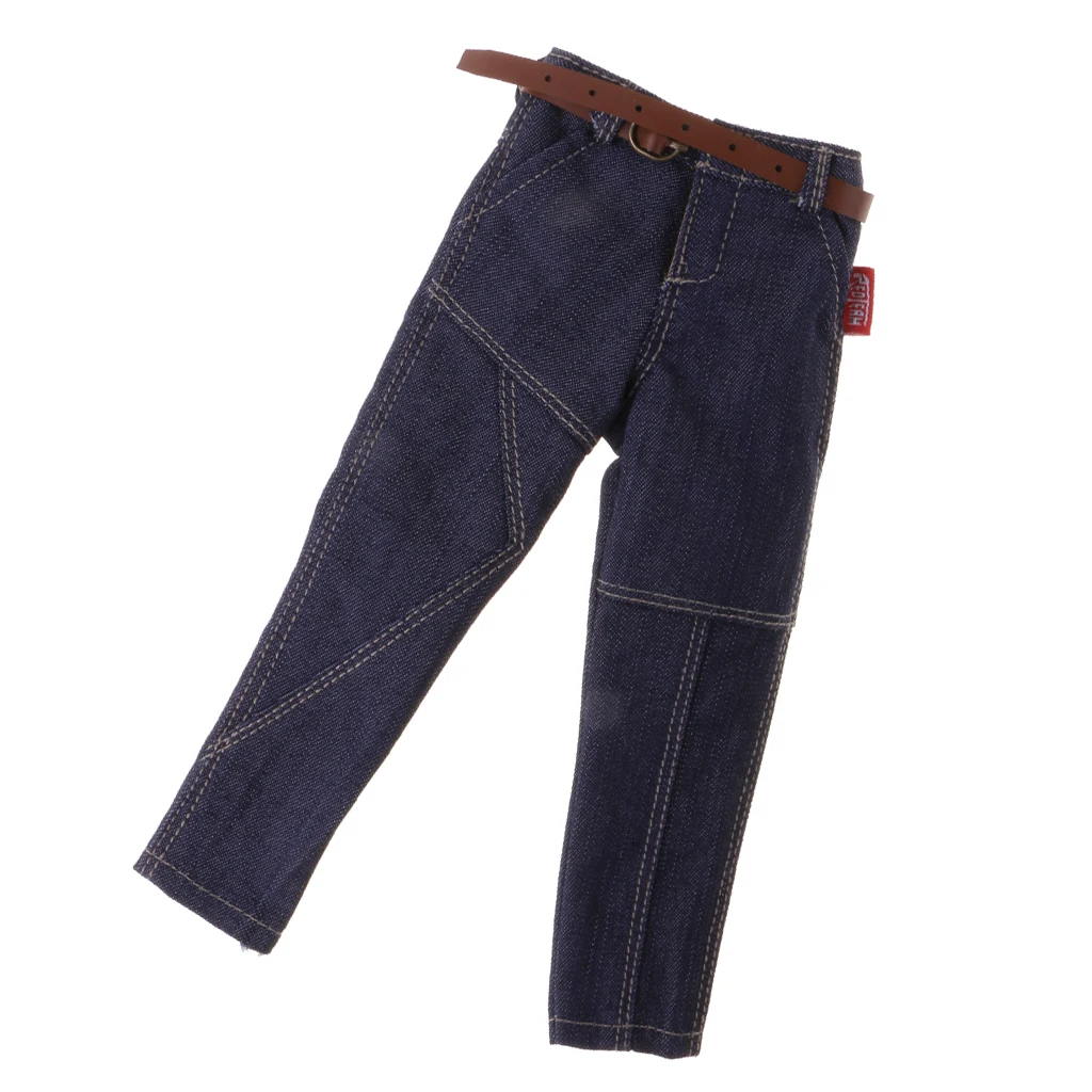 1/6 Scale Male Hip Hop Style Jeans Pants/Denim Jeans for 12