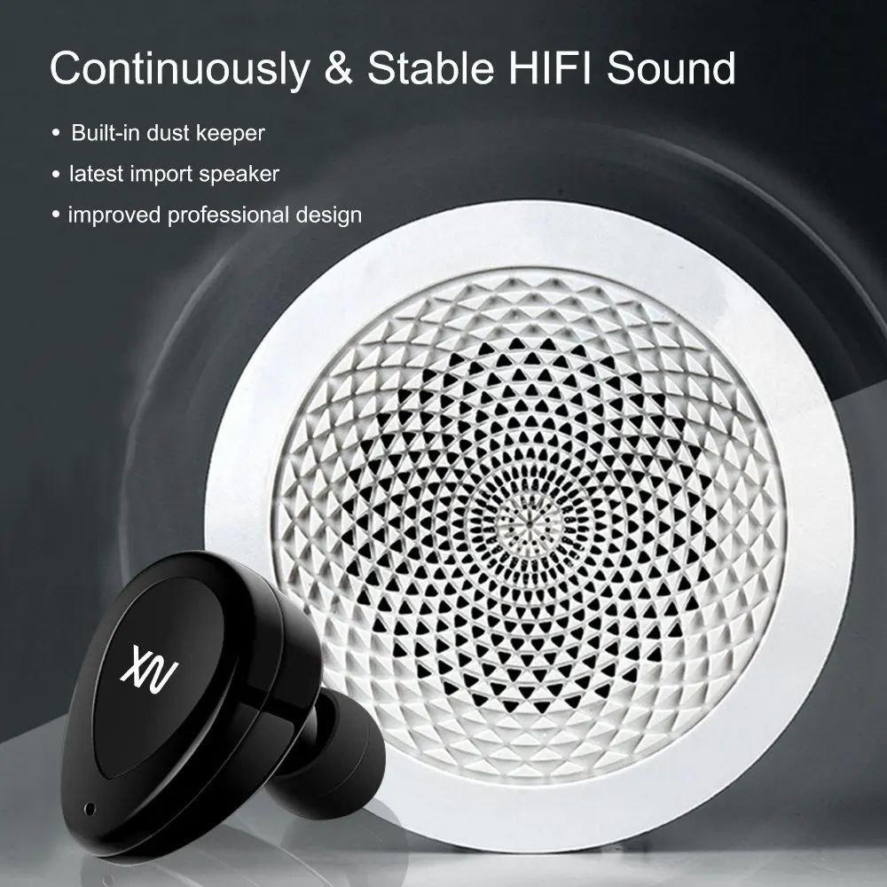Original XIAOWU k2 K5 mini twins headphone Bluetooth 4.1 Earphone fone de ouvido Bluetooth with mic for iphone 8/ Xiaomi /huawei