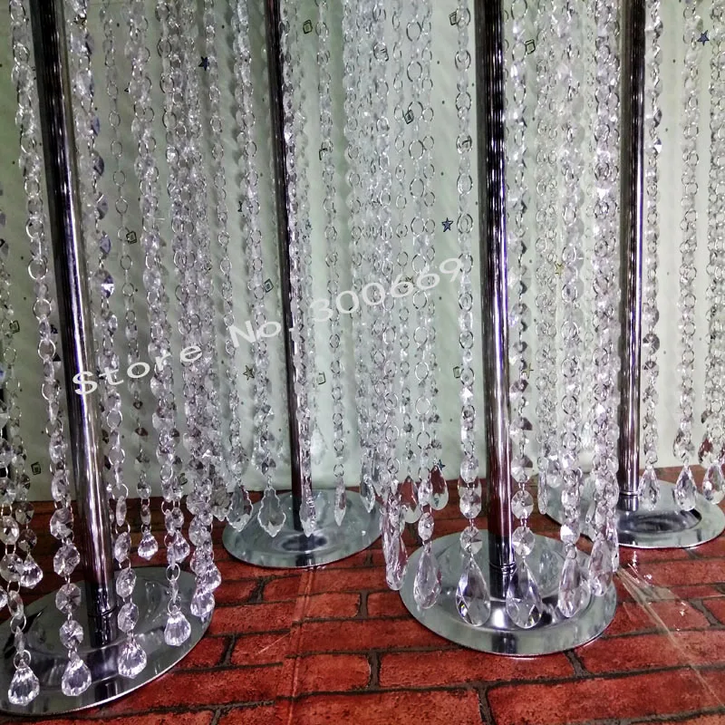 acrylic crystal wedding road lead  9