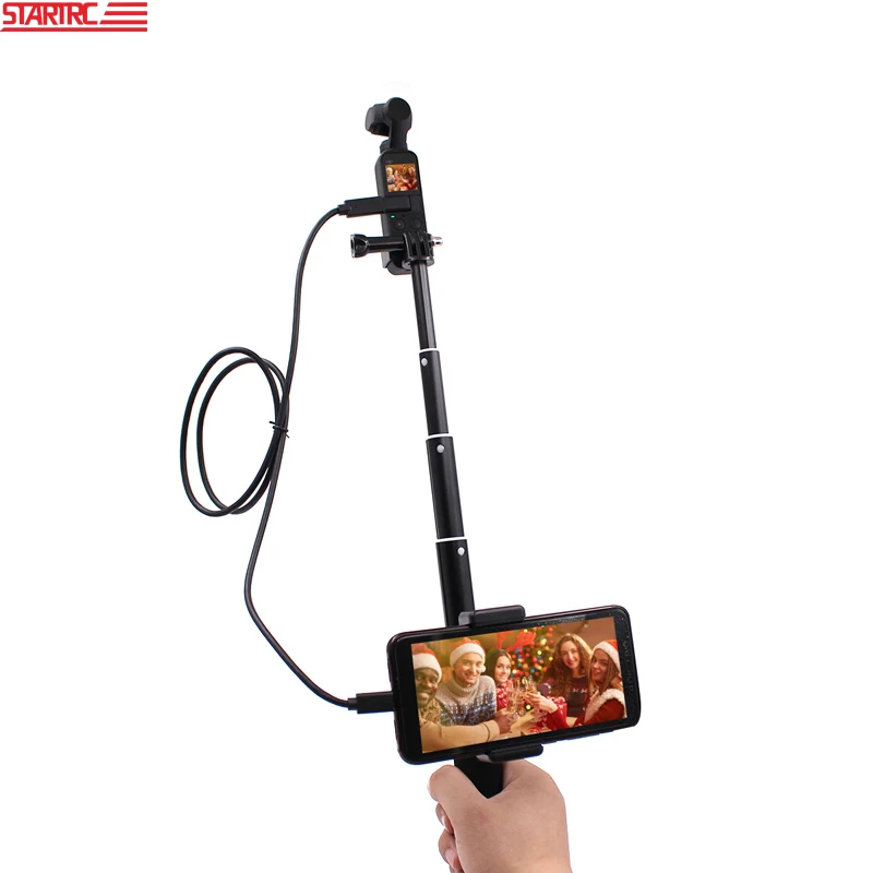 Карманный расширительный комплект STARTRC Dji OSMO селфи палка 0 9 м с зажимом для
