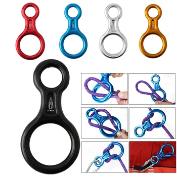 

Climbing Slow Down Eight Rings Rock Climbing Equipment Outdoor Supplies high quality