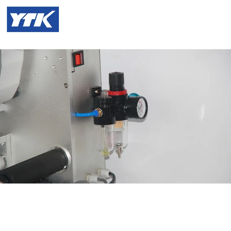 YTK полуавтоматическая плоская Этикетировочная машина 120 Вт|bottle label sticker|machine