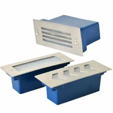 Светодиодный подземный свет лампы встраиваемые утопленный в пол лампа Водонепроницаемый IP66 на открытом воздухе/Крытый 2*3 Вт пейзаж лестничное освещение AC85-265V