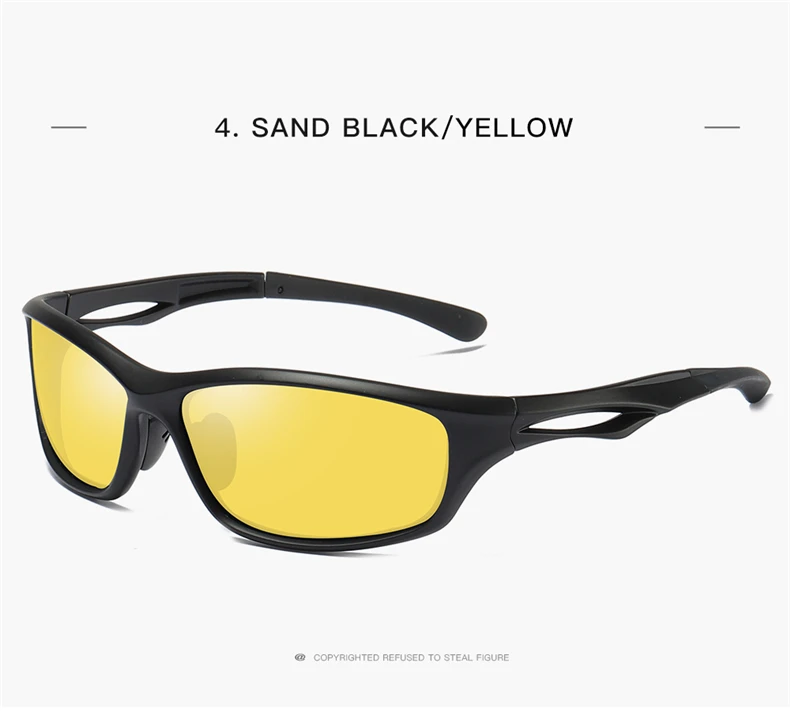 KANASTAL поляризованные Мужские квадратные солнцезащитные очки для ночного вождения, очки для мужчин, зеркальные очки Coatimg Google Gafas De Sol UV400