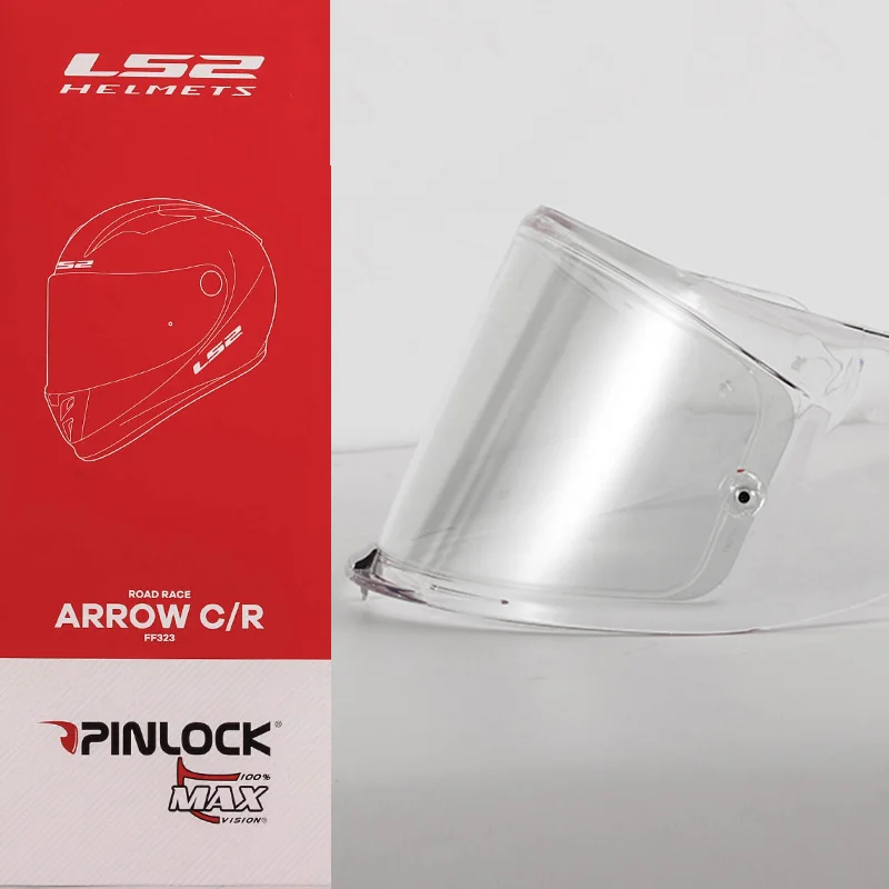 Original LS2 FF323 Motorcycle Helmet visor clear Pinlock Anti fog patch only for LS2 ARROW Lens
