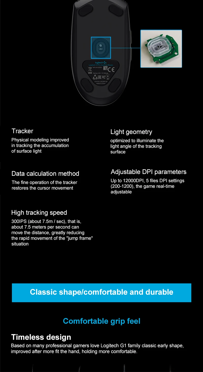 Logitech G Pro mouse 7