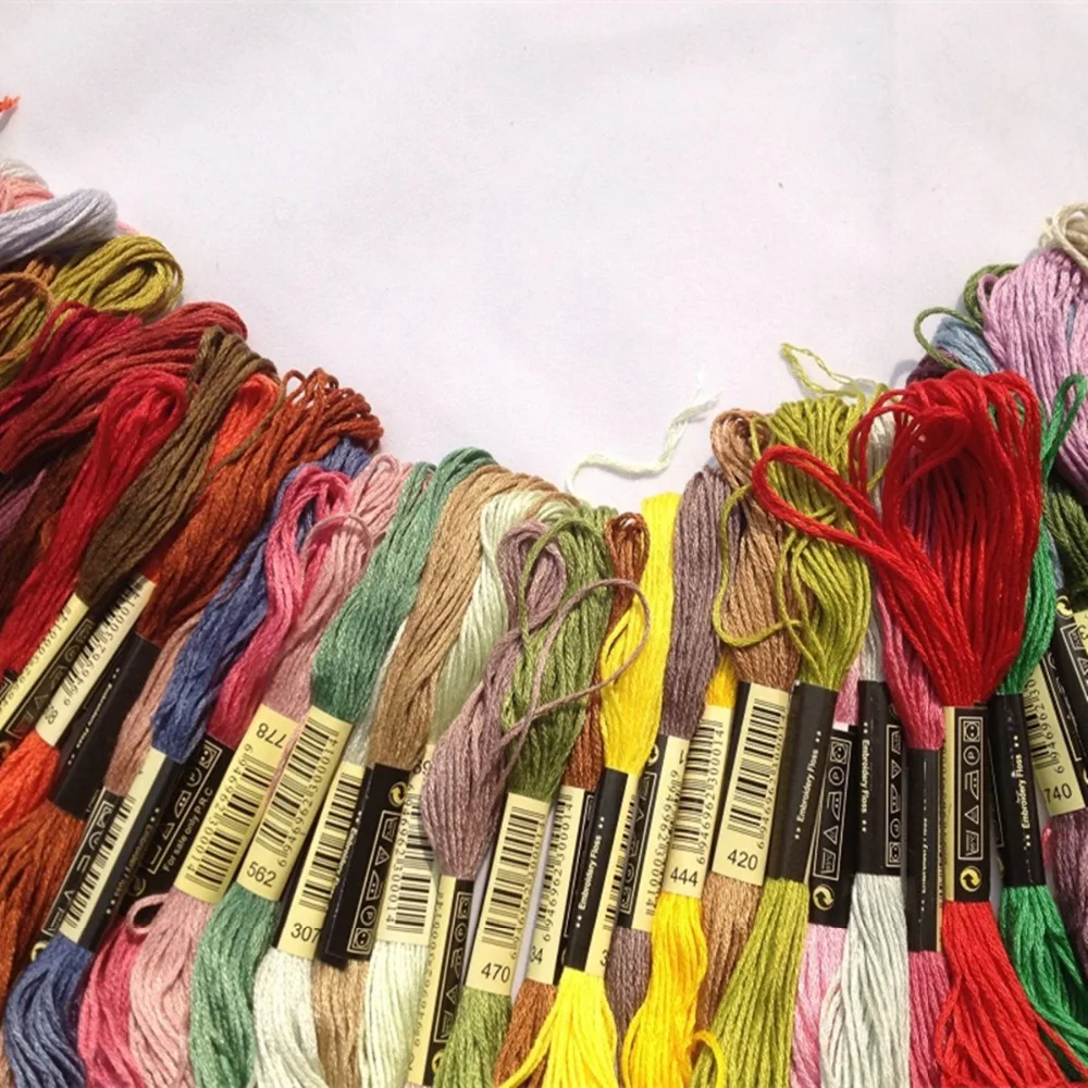447 Skeins нить Аналогичная DMC для вышивки крестом из хлопка HD059|threading timer|thread cordthread