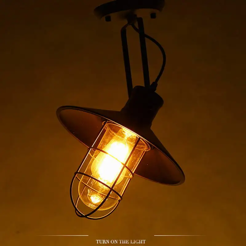 Us 44 7 25 Off Antique Retro European Black Industrial Swing Arm Ceiling E27 Wall Lamp Lighting For Bar Coffee Shop Restaurant Living Room In