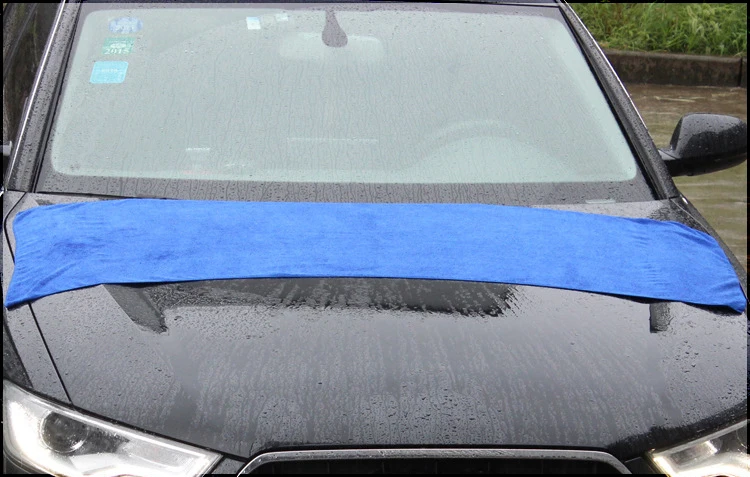 Urdidura da Lavagem do Carro Toalha de Fibra Acessórios do Carro Toalha de Microfibra Automóveis Encerar Esponja Fina Limpa Auto 160*60 cm 3 Cheap Esponja p encerar