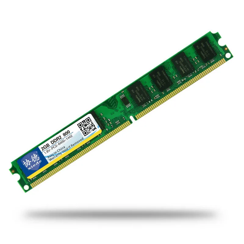 Xiede DDR2, 1 ГБ, 2 ГБ, 4 Гб, 800 МГц, 240Pin, не ECC, Настольная память, Dimm, компьютерная оперативная память, PC2-6400U, 1,8 в, высокая совместимость для AMD, Intel, Новинка