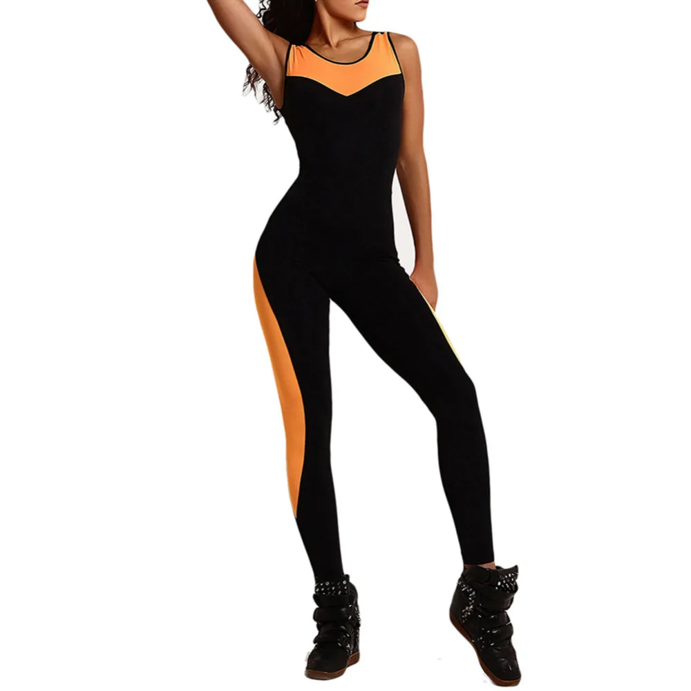 Женский спортивный костюм с открытой спинкой для йоги фитнеса|yoga set|fitness suityoga jumpsuit
