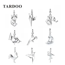 Tardoo Genuine 925 Sterling Silver DIY Pendants for Women Statement Cute Animal Pendants Silver 925 jewelry Christmas Gift