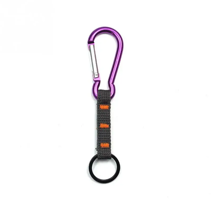 

Outdoor Mountaineering Keychain Alloy Aluminium Clip Carabiner Camping Climbing Hiking Hook Keyring Tool