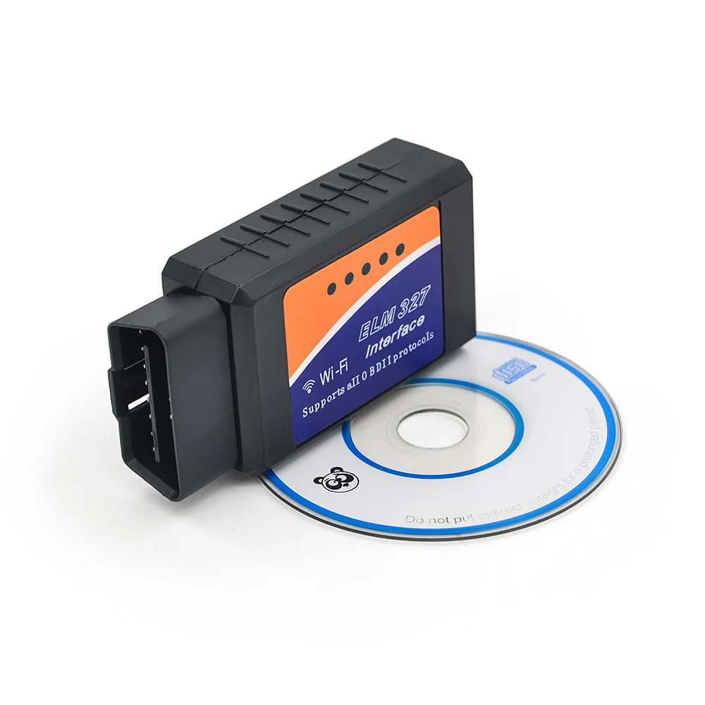 OBD2 elm327 V1.5 Wifi/bluetooth адаптер сканера автомобильный диагностический для Android/IOS Автомобильный сканер лучше, чем elm327 v2.1