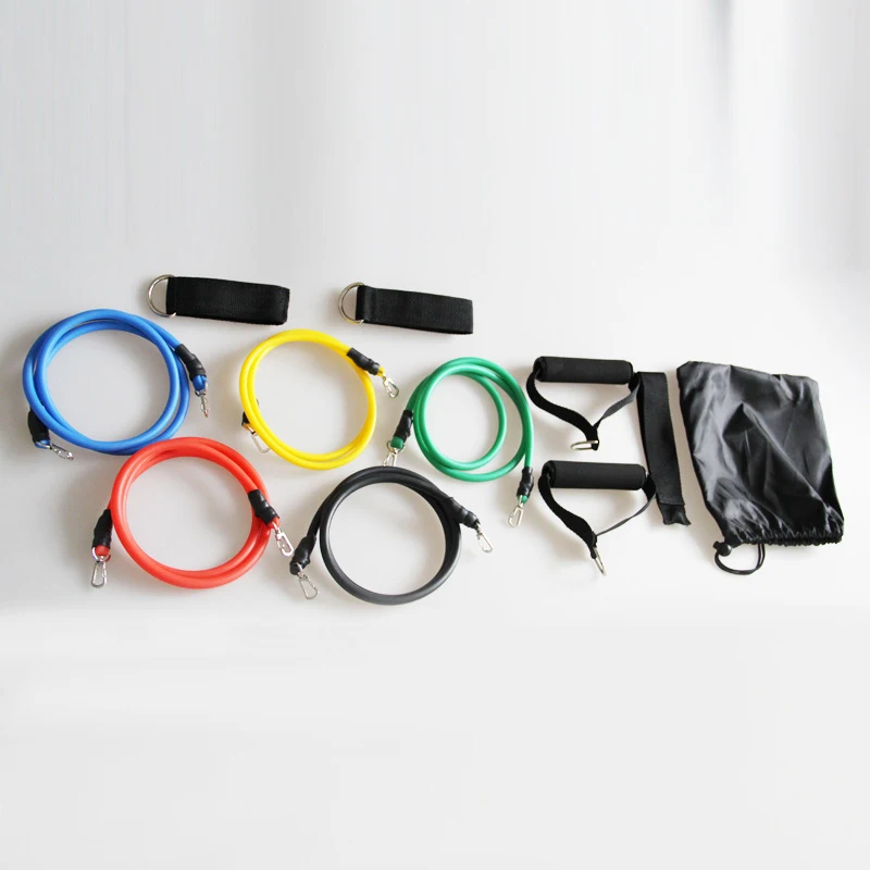 

11 Pcs/Set Pull Rope Fitness Exercises Resistance Bands Crossfit Latex Tubes Pedal Excerciser Body Training Workout Yoga