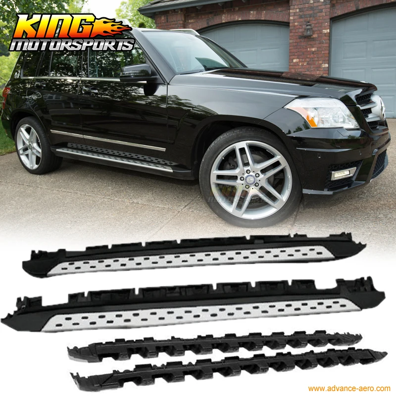 Fit for 2010 2015 Mercedes Benz X204 GLK350 OE Style Running Boardin Nerf Bars & Running Boards