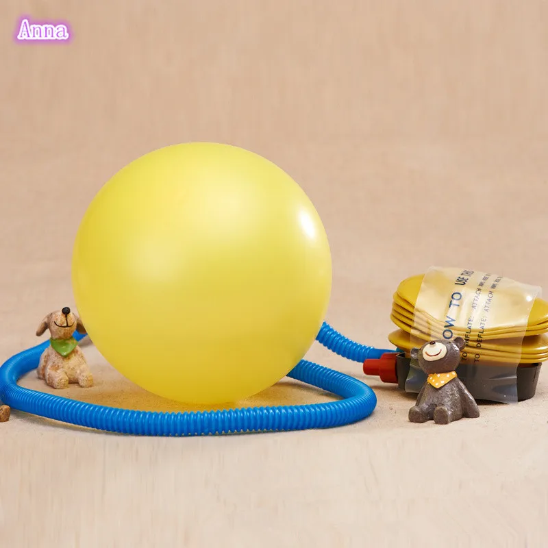 

Foot Balloon Air Pump Balloons Foot Balls Inflator Hand Push Air Pump Event & Party Supplies High Quality Balloon Inflator Pump