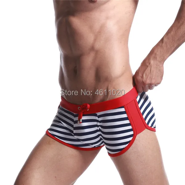 Summer Men's Swimwear Sport Men Swimming Shorts Low Rise Men Swimsuit Men's Swim Briefs Surf Beachwear