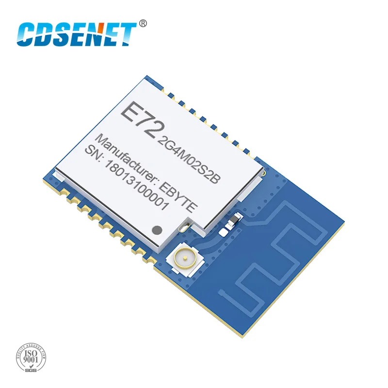 CC2640 2,4 ГГц Bluetooth модуль Беспроводной rf модуль CDSENET E72-2G4M02S2B IO Порты и разъёмы низкая Мощность 2dBm Bluetooth 4,2 2,4 ГГц приемник