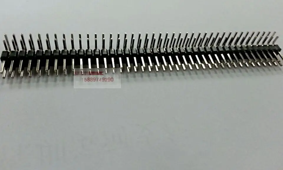 Free shipping 10PCS 40 Pin 2x40 2.54 Pin Header Single Row Male Female Header Strip 90 degree elbow the socket 10 pair 40 pin 2 54mm male female sil socket row strip pcb connector