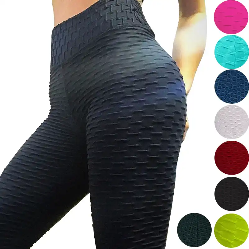 Mallas deportivas Push Up para mujer, pantalones de Yoga para Fitness,  Leggings de gimnasio con textura elástica, pantalones para correr, ropa  deportiva para chica|yoga pants|fitness yoga pantsfitness yoga - AliExpress