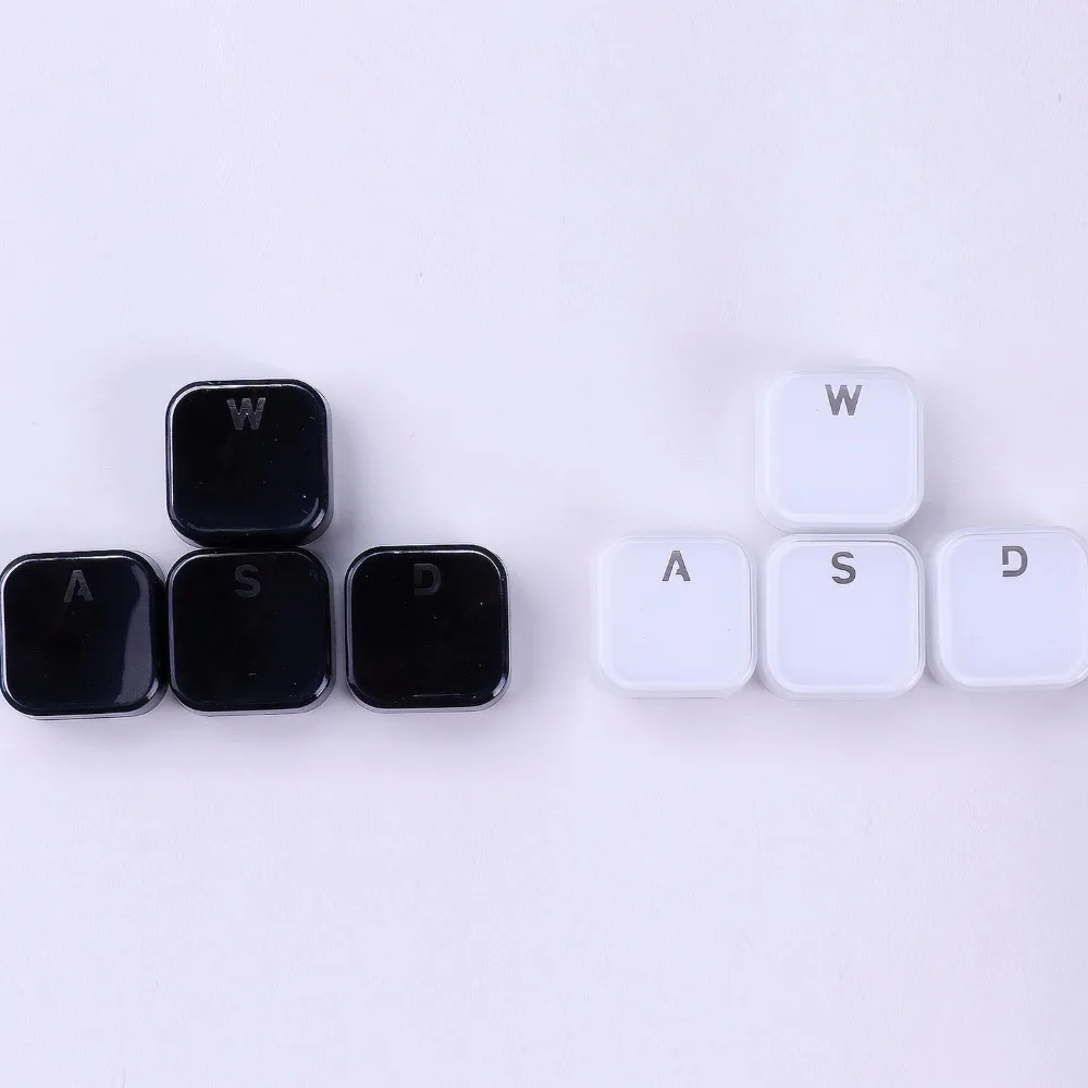 Ретро двойной выстрел впрыска белый двухцветный Кристалл край Keycaps для