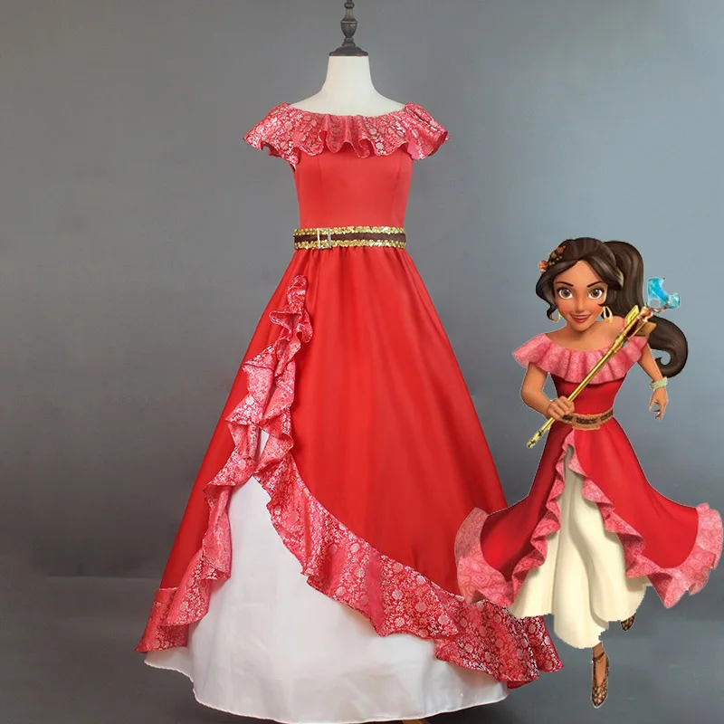 Elena Of Avalor Adventure Princess Dress Elena Princess Adult Cosplay