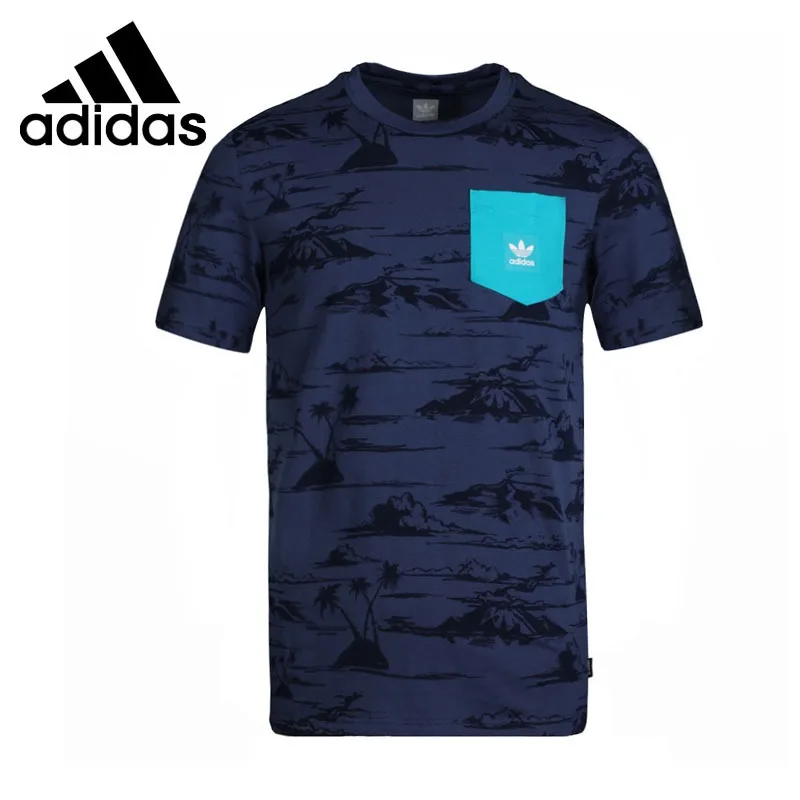 

Original New Arrival 2018 Adidas Original HAVEN PKT TEE Men's T-shirts short sleeve Sportswear