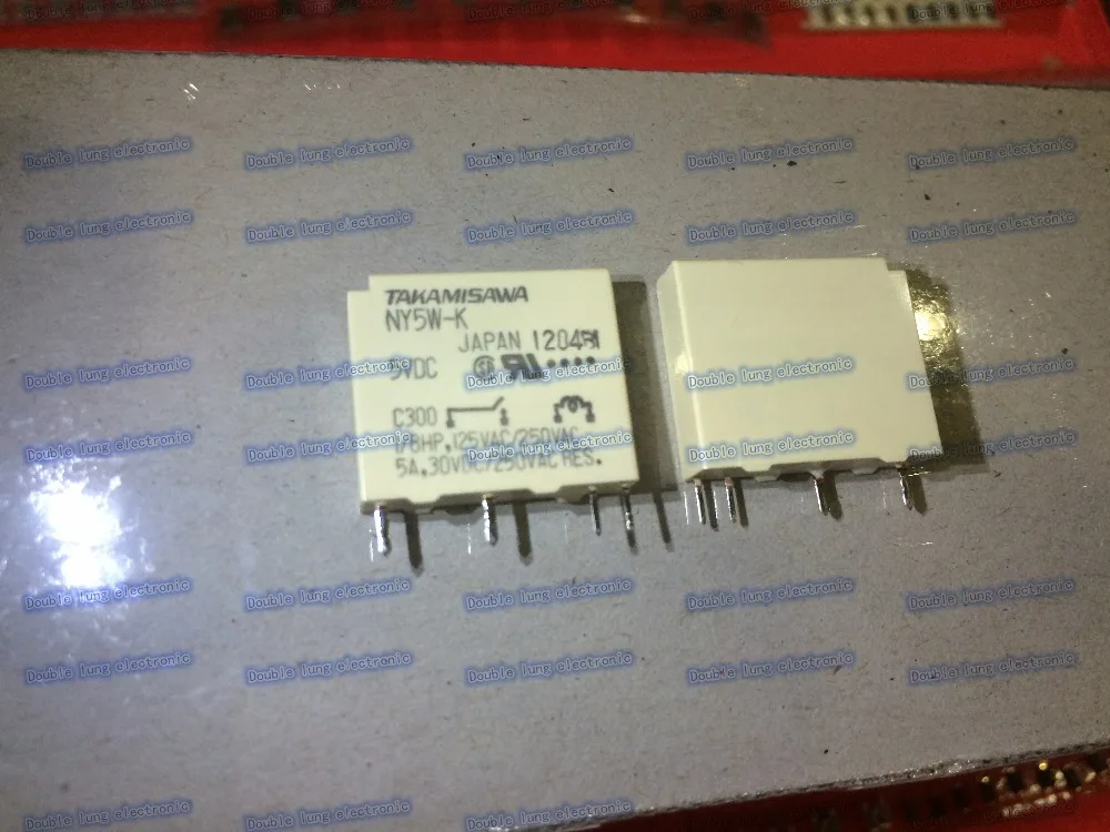 

10PCS/LOT NY5W-K 5A/4 feet/5V/ power relay normally open