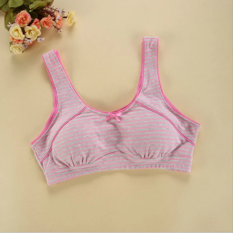 2017 summer Marine Look teenage girl underwear linger training bras for teen children puberty girls young girl student small bra