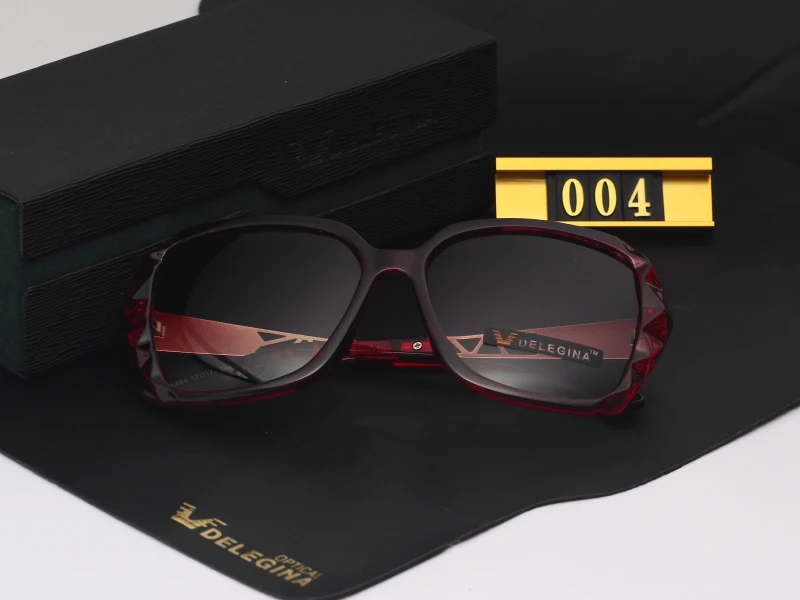 Модные роскошные женские поляризованные солнцезащитные очки, женские очки, женские солнцезащитные очки с коробкой, BF515