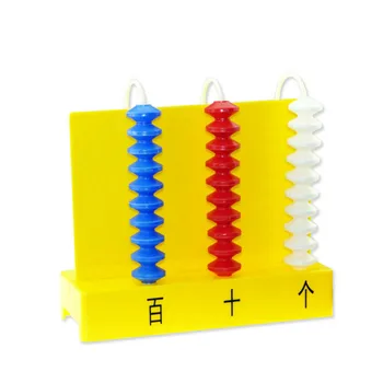 

Three Stage Vertical Counter Primary Math Three Digit Number Demo Instrument Math Teaching Aids Children Math Souptoys