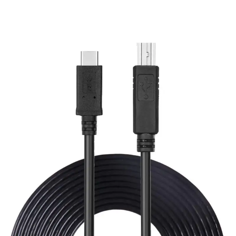 

1m/2m/3m/5m Type-C USB3.1 to USB Type B 2.0 Cable Type C Printer cable Wire Cord for Macbook Laptop Printer