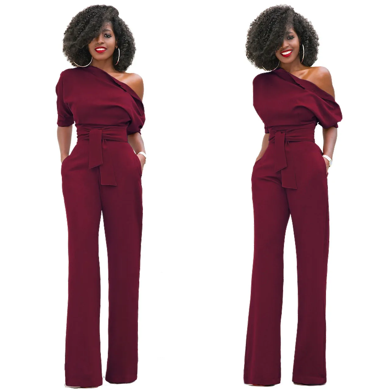 Women yellow jumpsuit