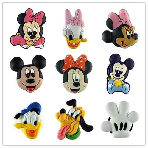 1 Pcs Kartun Gambar Mickey Minnie Magnet Kulkas Magnet PVC Magnet