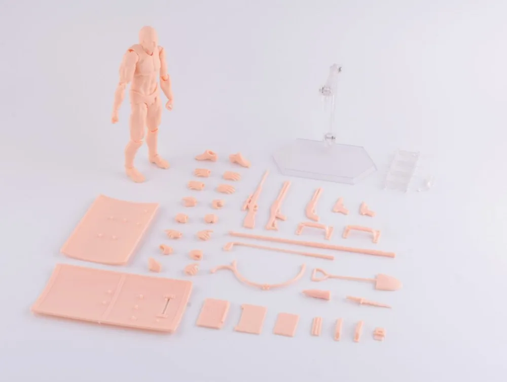 Body Kun Archetype Figma He SHE Ver экшн фигурка цвет кожи DIY Bodykun модель|Игровые фигурки и