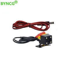Auto Reverse Backup Car Rear View Camera HD CCD Waterproof 4 LED Night Vision Wide View Angle Parktronik Parking Universal