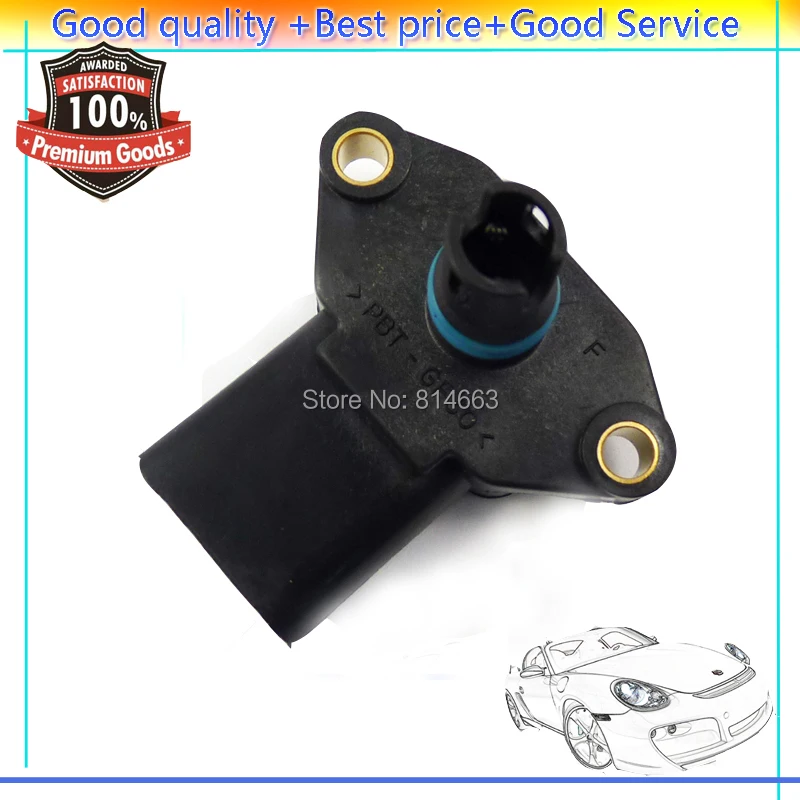 

ISANCE Air Intake Manifold Pressure Sensor MAP 036906051 / 0279980411 For AUDI VW Golf POLO BORA CADDY SEAT SKODA 93-05