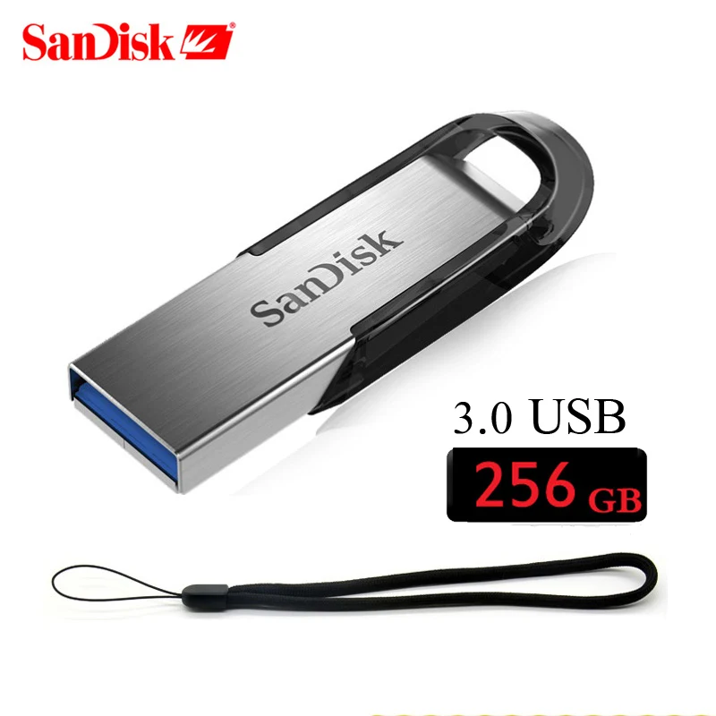 USB флеш-накопитель SanDisk CZ73 256 ГБ, USB 3,0, 16 ГБ, 32 ГБ, 64 ГБ, 128 ГБ, флеш-накопитель, флешка, usb флешка, устройство для хранения, флеш-накопитель