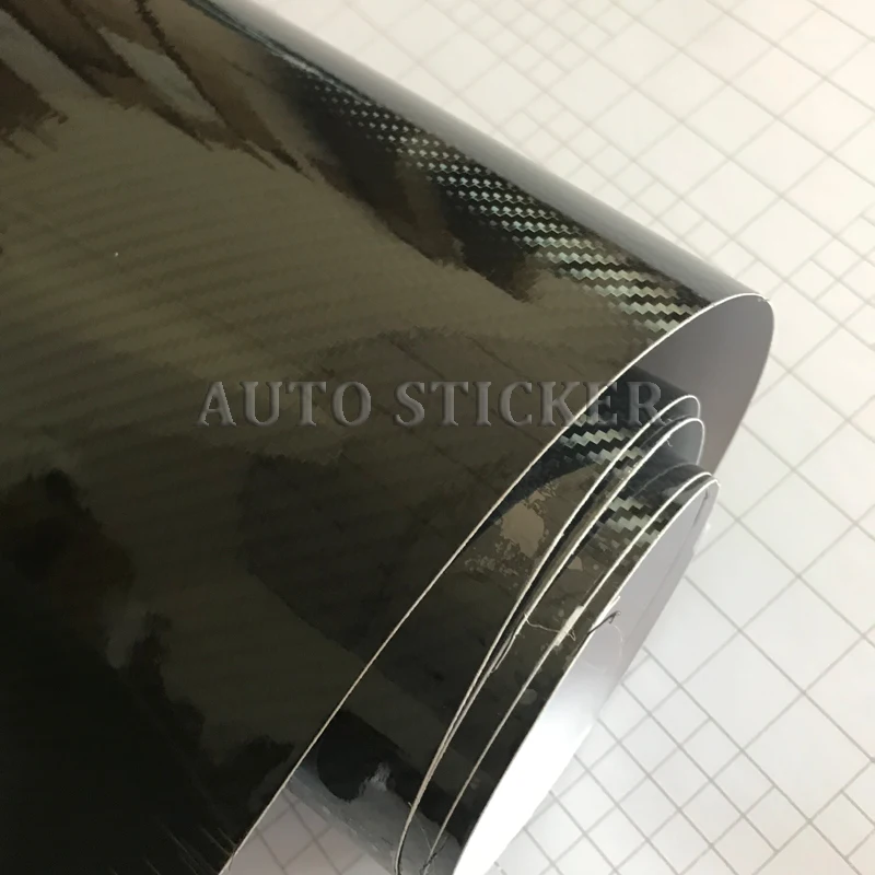 Ultra Glossy 5D Carbon Fiber vinyl 3d texture 2