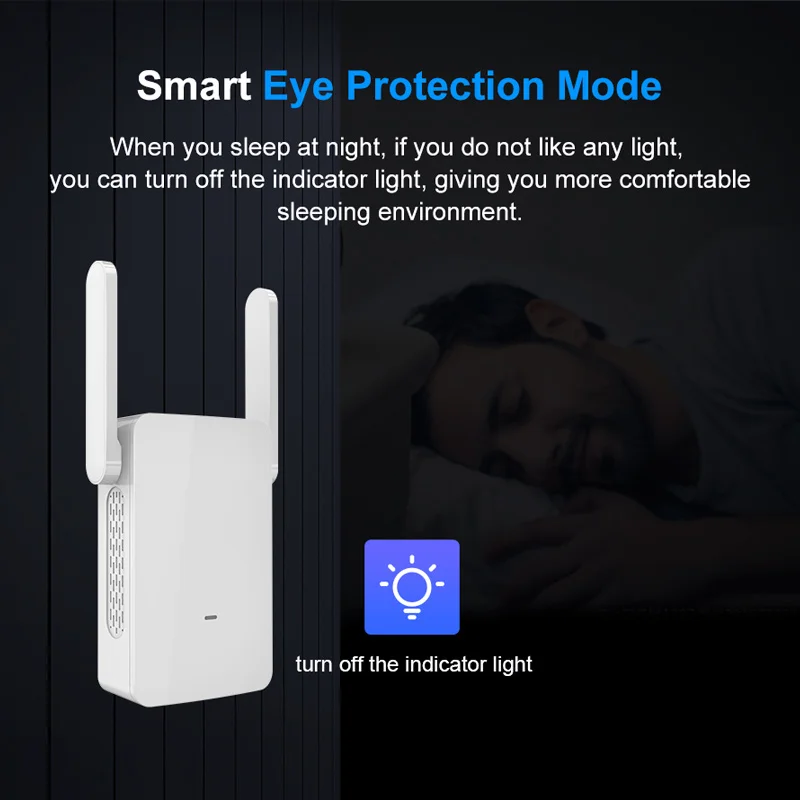 

HOT 1200M Wireless Repeater 5.8G High Power Dual Band WiFi Signal Range Amplifier Router BUS66