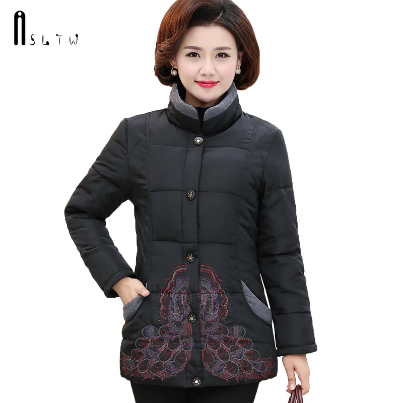 ASLTW Winter Female Jacket New Arrive Plus Size Long