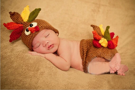 turkey crochet baby outfit