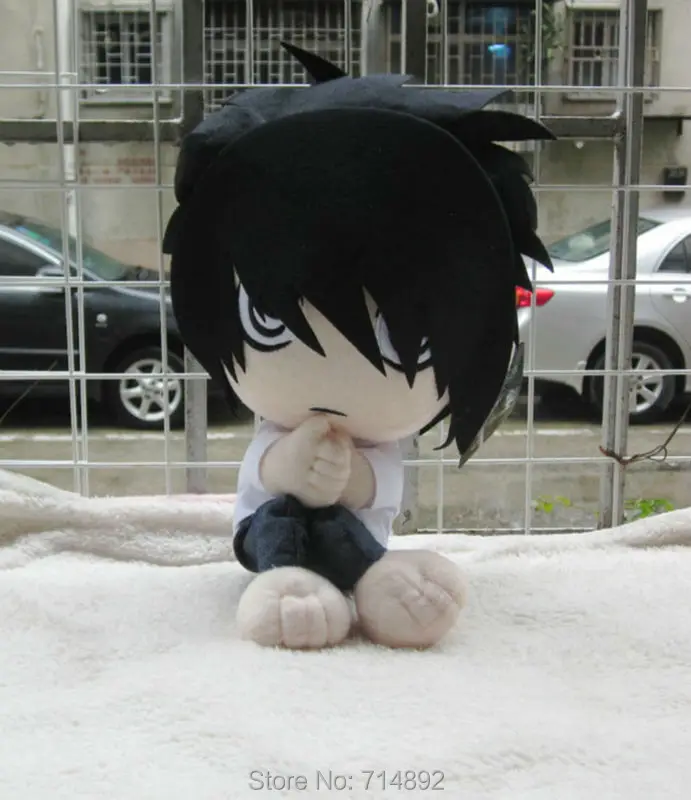 30 шт./лот Оптовая Продажа Аниме Death Note Lawliet плюшевые куклы L.Lawliet Косплей фигурки