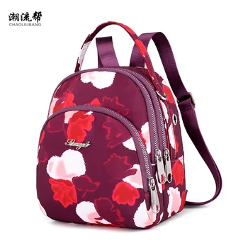 

New Waterproof Female Backpack Women Nylon School For Teenage Girls Beach Mochila Feminina Mini Travel Bags Casual Sac A Dos