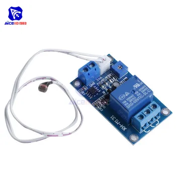 

XH-M131 DC 5V 12V 10A Light Brightness Control Sensor Relay Module Light Control Switch Photoresistor Detective Sensor Relay