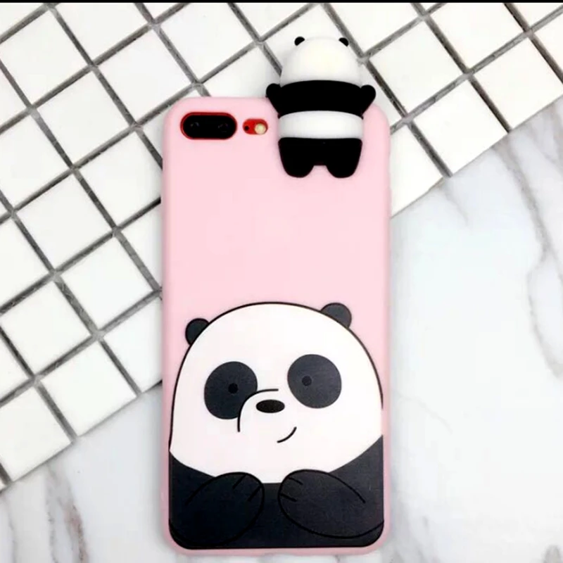 

For Huawei P10 Lite Case Cute Cartoon We Bare Bears brothers toys soft TPU Silicon phone case For Huawei P10 Lite Cover